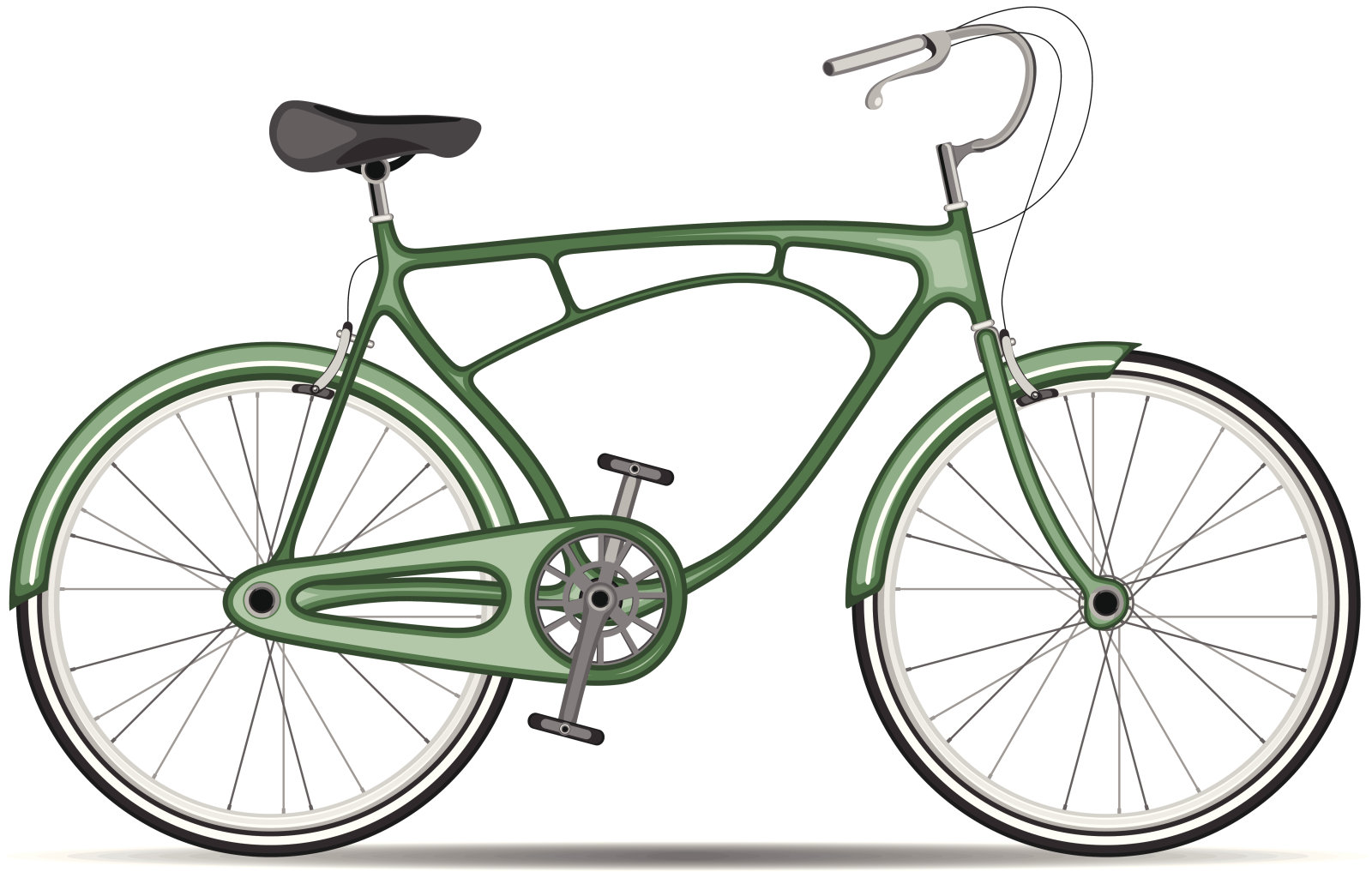 神奇的自行车-竹车